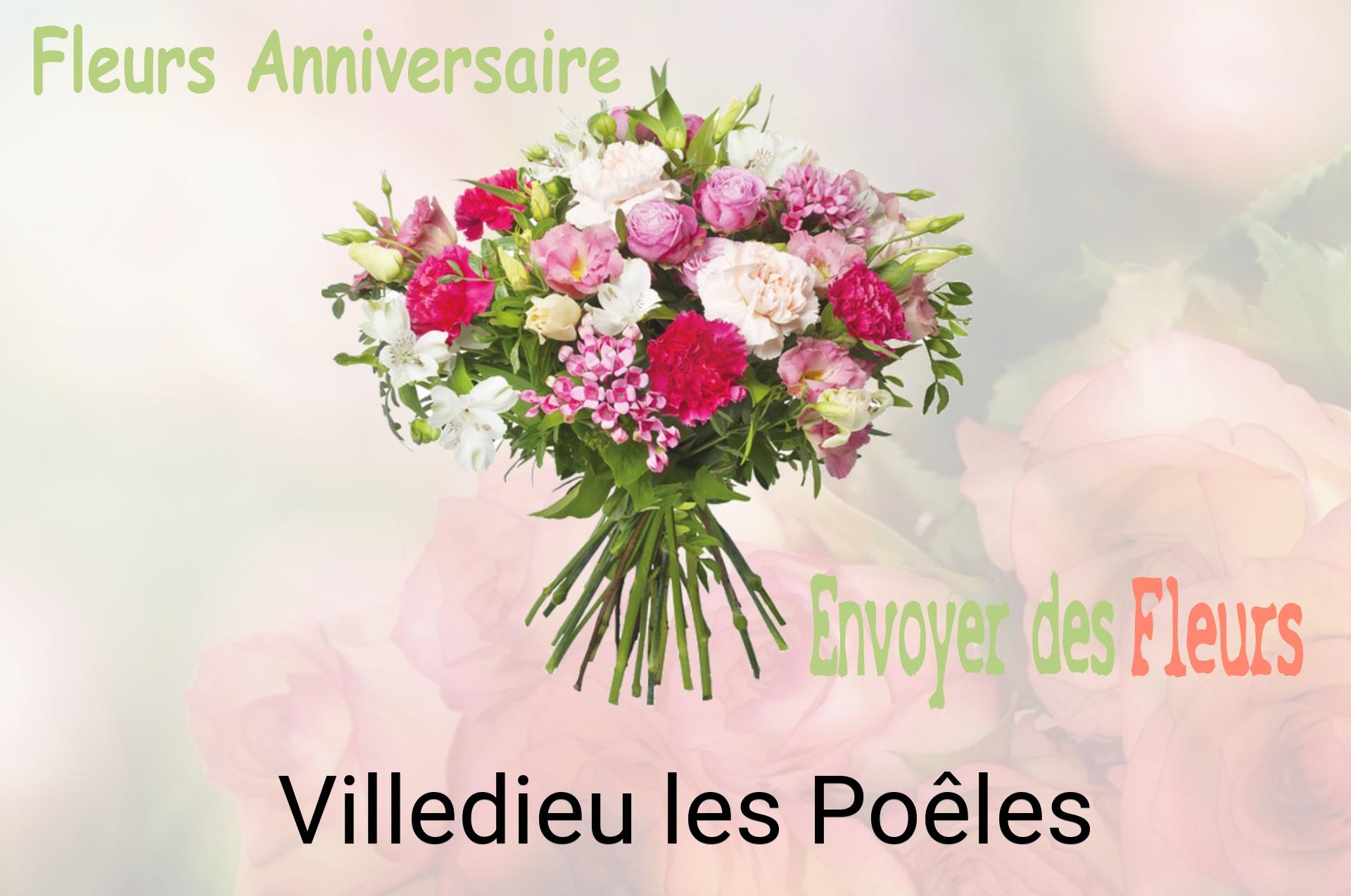 Bouquet de fleurs d’anniversaire livré à Villedieu-les-Poêles